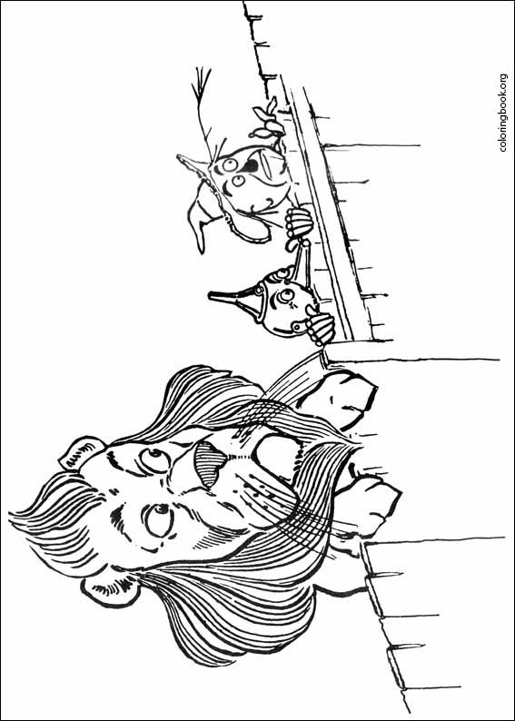 The Wizard Of Oz coloring page (023)