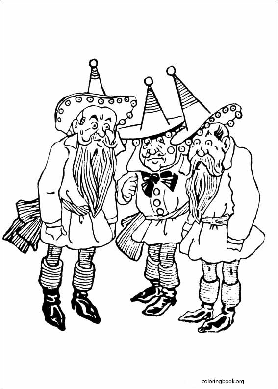 The Wizard Of Oz coloring page (029)