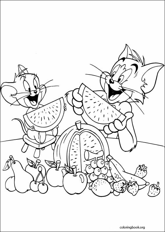 Tom And Jerry coloring page (035)