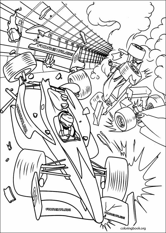 Turbo coloring page (014)