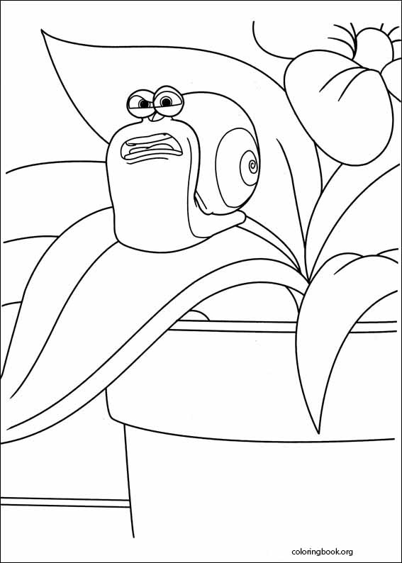 Turbo coloring page (015)