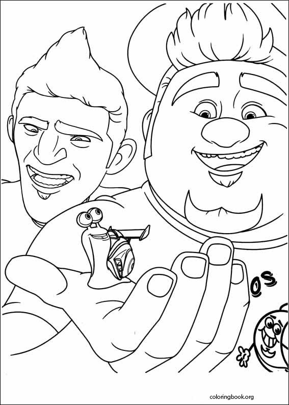 Turbo coloring page (023)