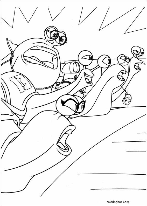 Turbo coloring page (034)