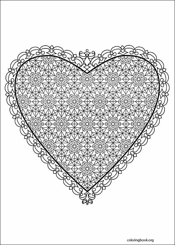 Valentine's Day coloring page (008)