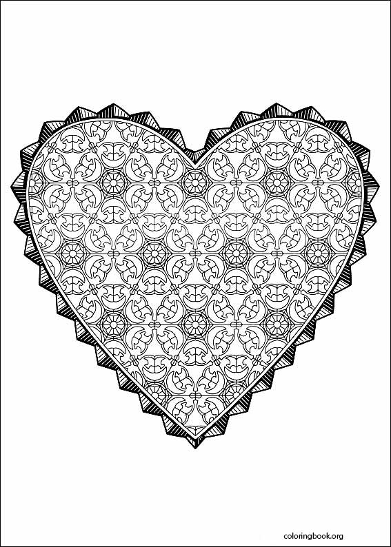 Valentine's Day coloring page (010)