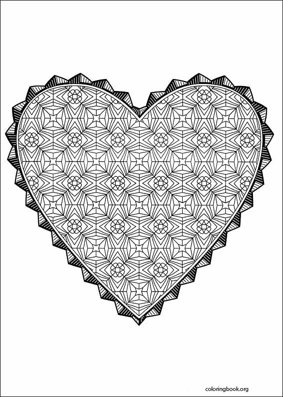 Valentine's Day coloring page (011)