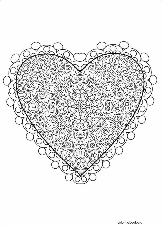 Valentine's Day coloring page (014)