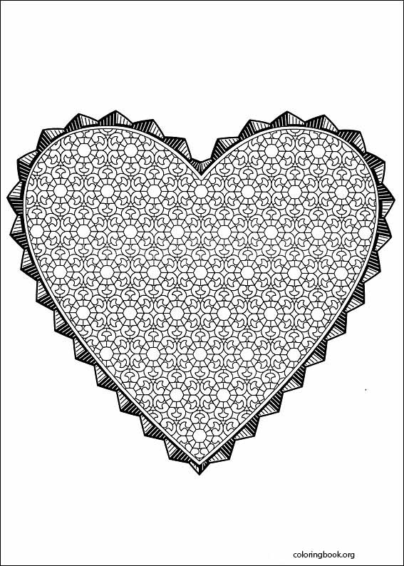 Valentine's Day coloring page (016)