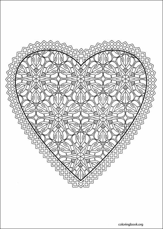 Valentine's Day coloring page (031)