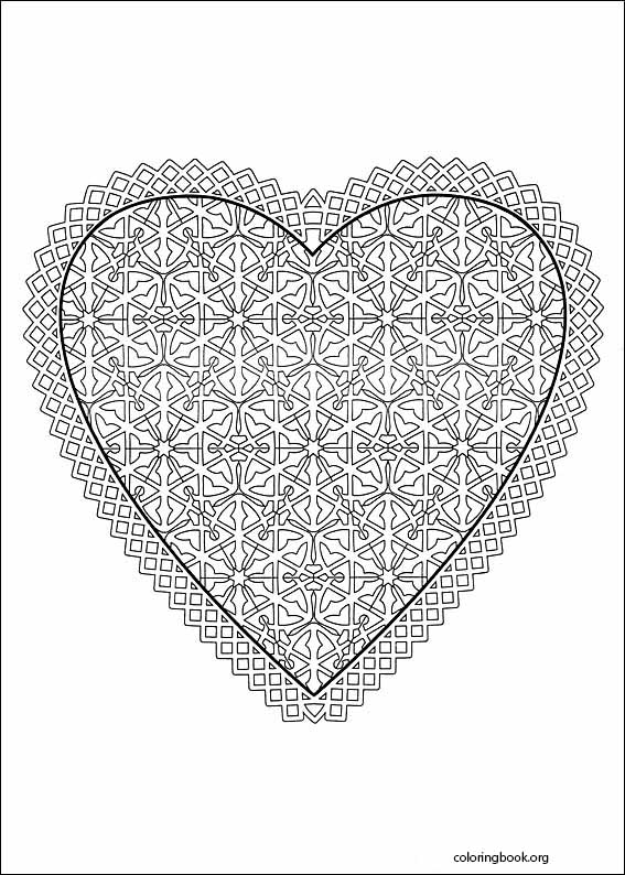 Valentine's Day coloring page (039)