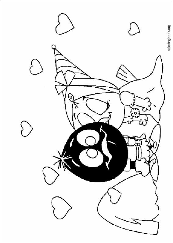 Valentine's Day coloring page (046)