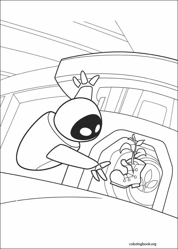 WALL-E coloring page (004)