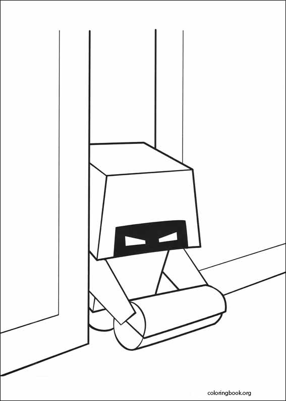 WALL-E coloring page (009)