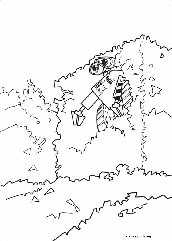WALL-E coloring page (010)