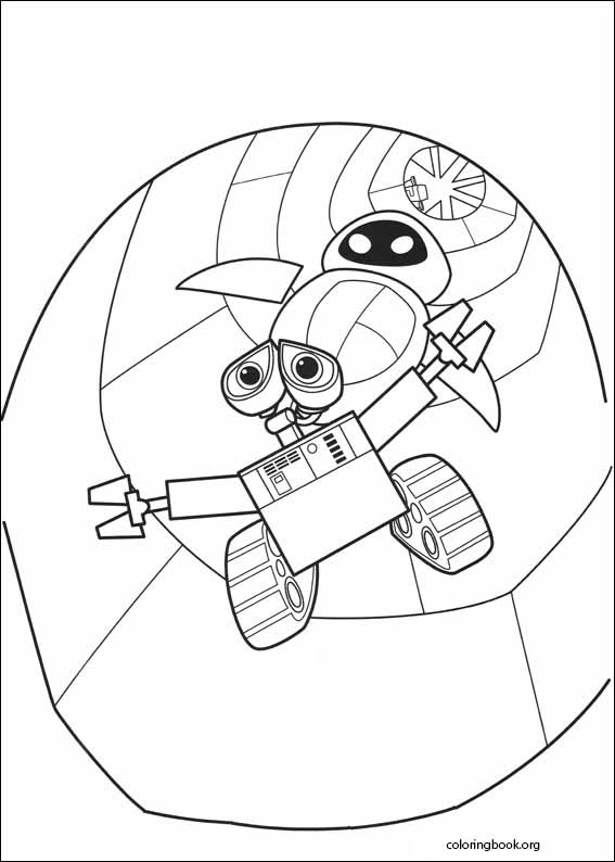 WALL-E coloring page (011)