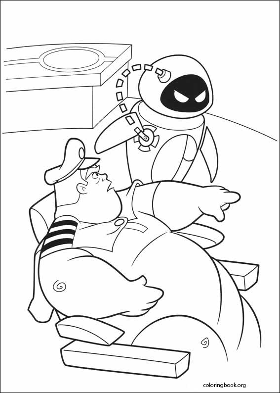 WALL-E coloring page (013)