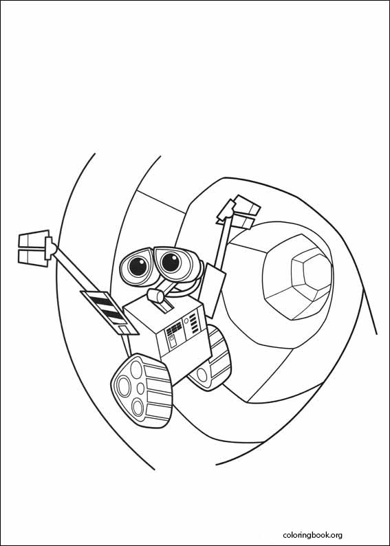 WALL-E coloring page (015)