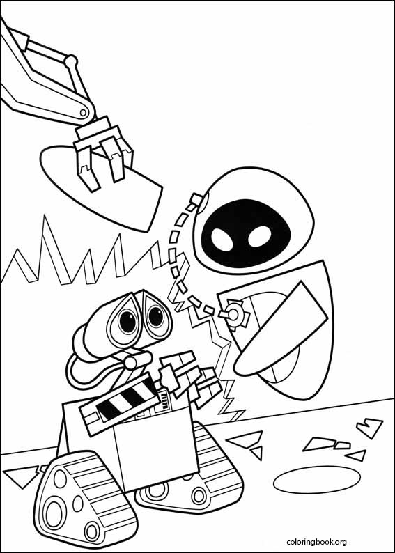 WALL-E coloring page (026)
