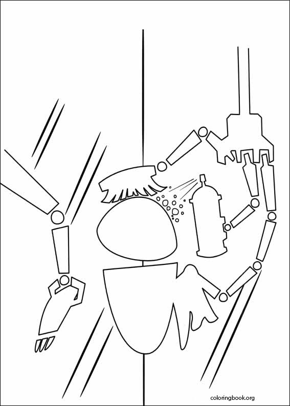 WALL-E coloring page (027)