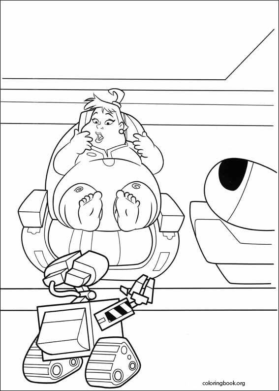 WALL-E coloring page (035)