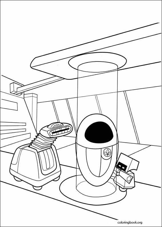 WALL-E coloring page (037)