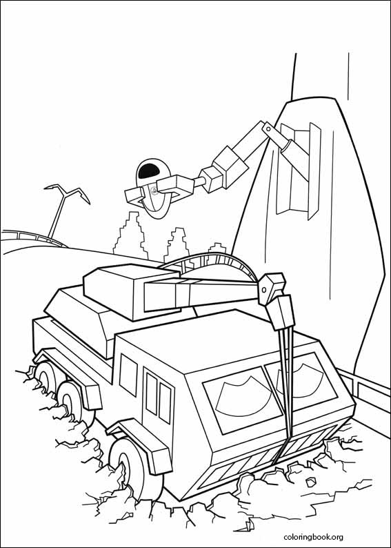 WALL-E coloring page (039)