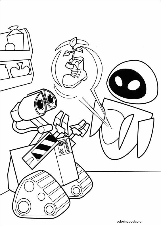 WALL-E coloring page (040)