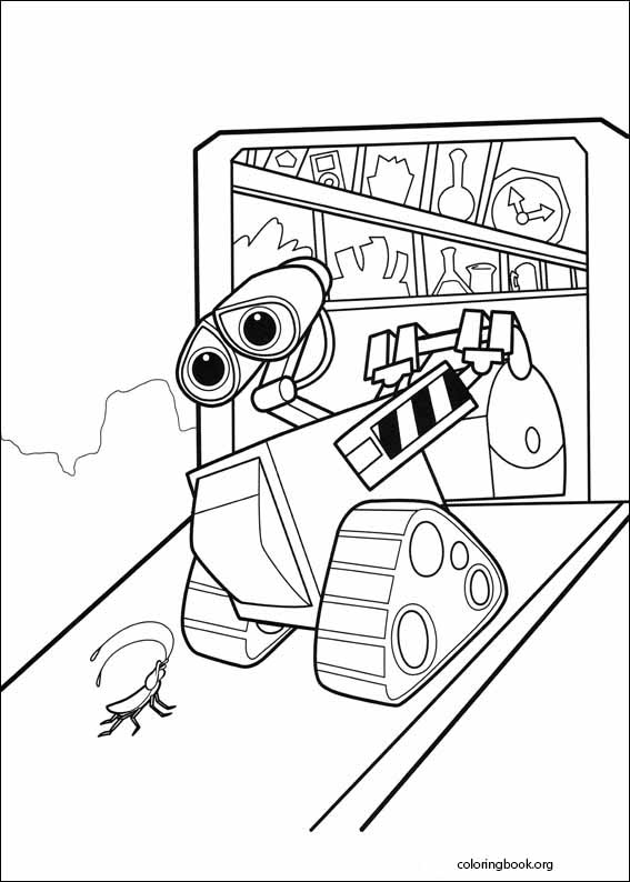 WALL-E coloring page (041)