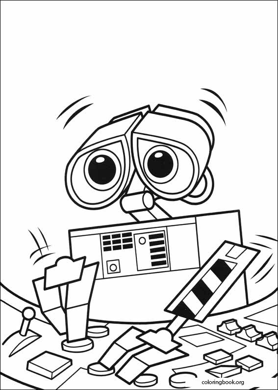 WALL-E coloring page (048)