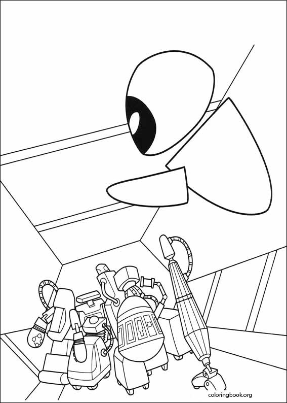 WALL-E coloring page (050)