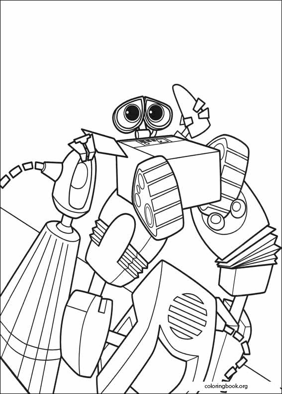 WALL-E coloring page (051)