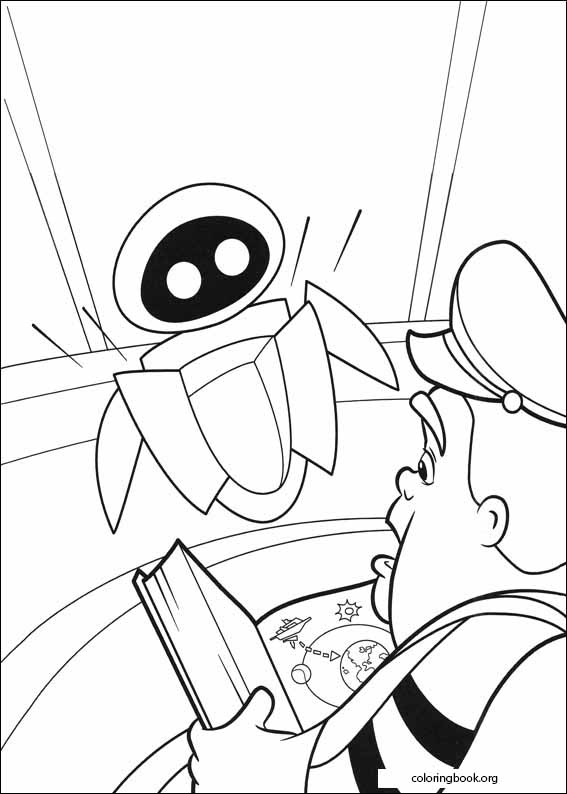 WALL-E coloring page (053)