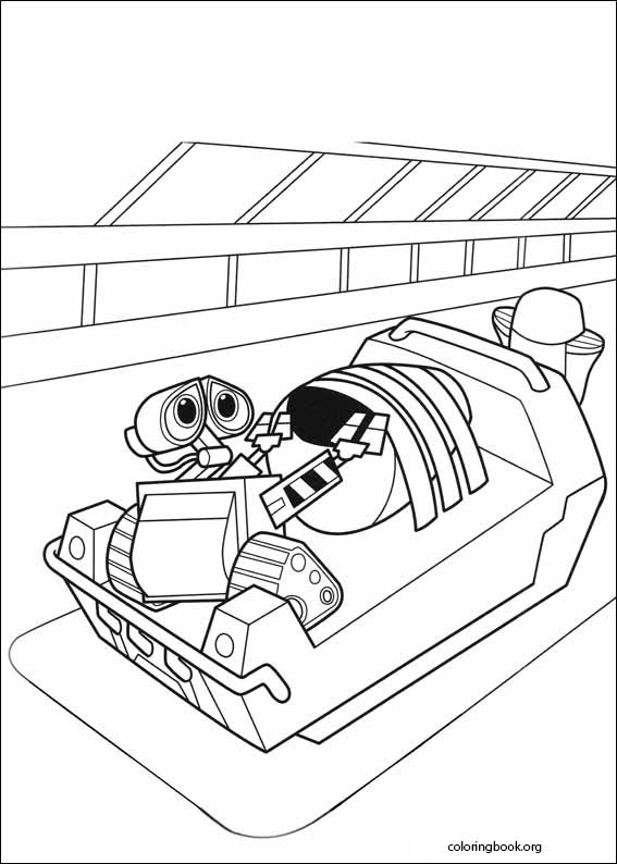 WALL-E coloring page (055)