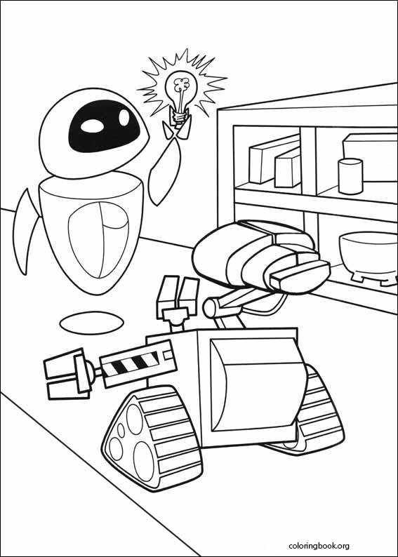 WALL-E coloring page (060)
