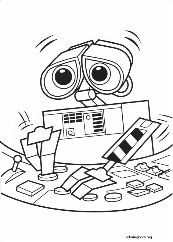 WALL-E coloring page (068)