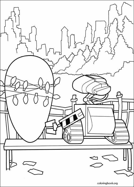 WALL-E coloring page (072)