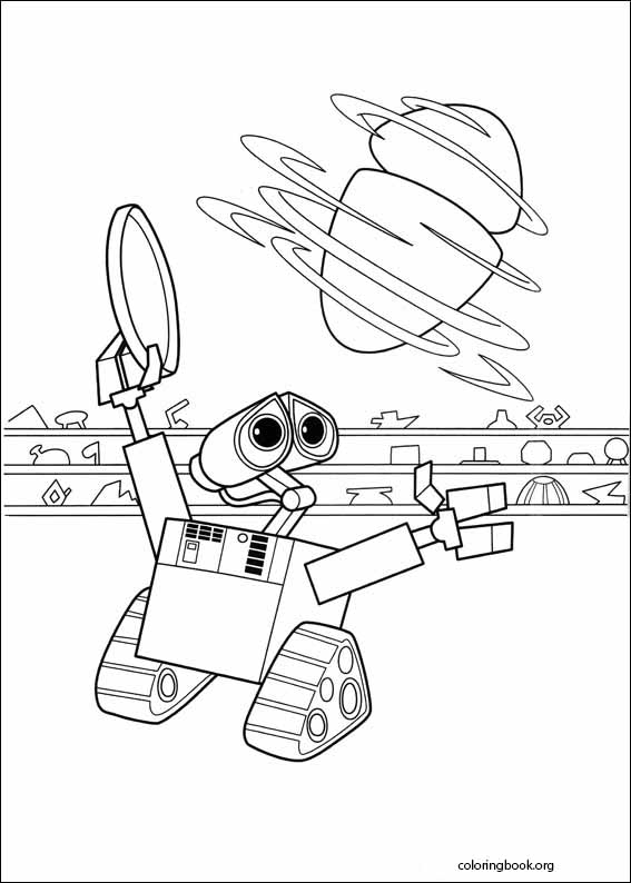 WALL-E coloring page (073)