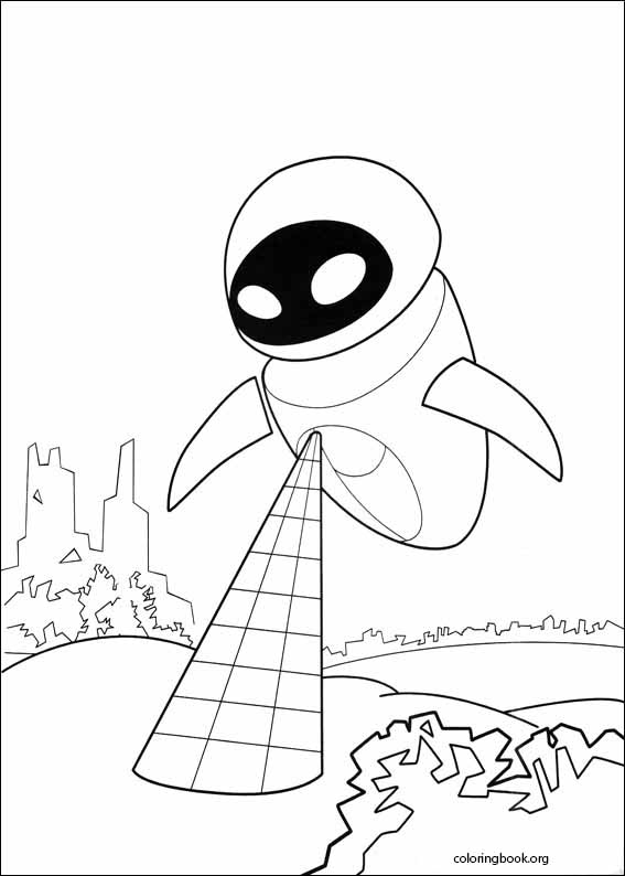 WALL-E coloring page (074)