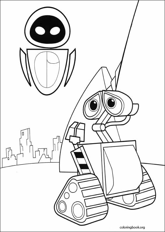 WALL-E coloring page (075)