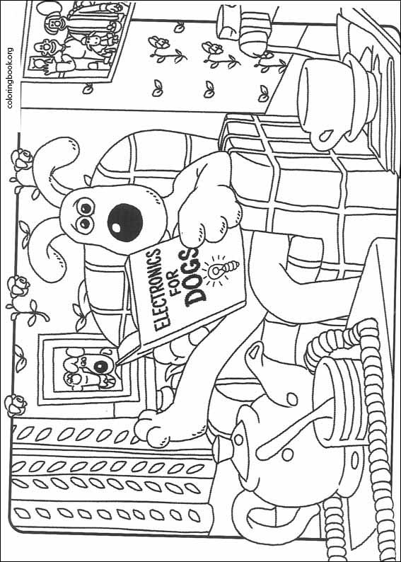 Wallace And Gromit coloring page (006)