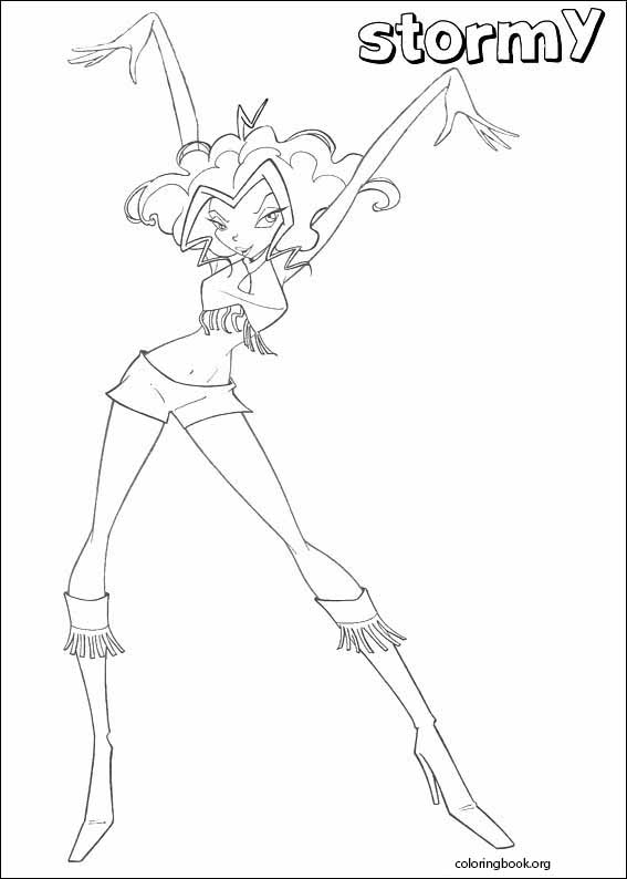 Winx Club coloring page (017)