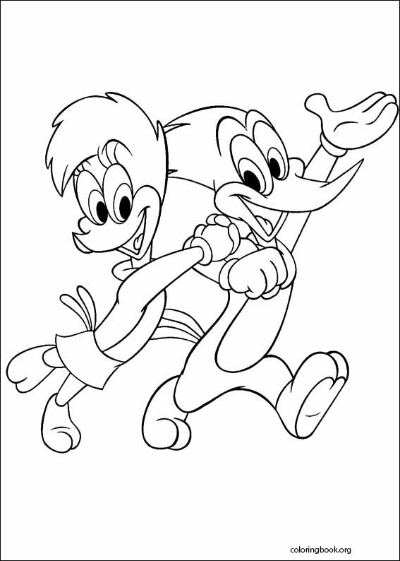 Woody Woodpecker coloring page (011)