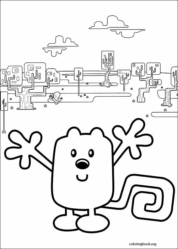 Wow! Wow! Wubbzy! coloring page (009)