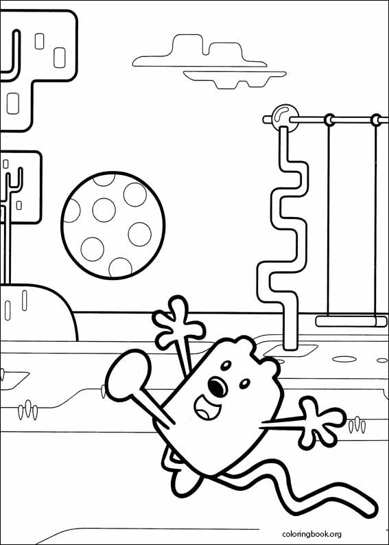 Wow! Wow! Wubbzy! coloring page (010)