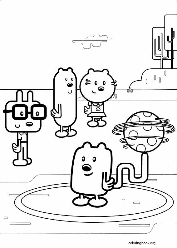 Wow! Wow! Wubbzy! coloring page (011)