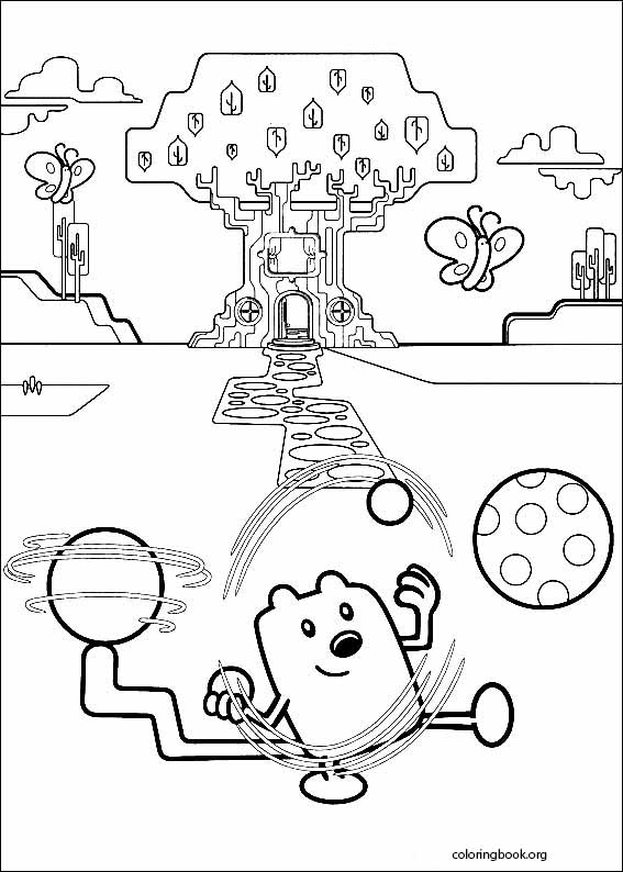 Wow! Wow! Wubbzy! coloring page (013)