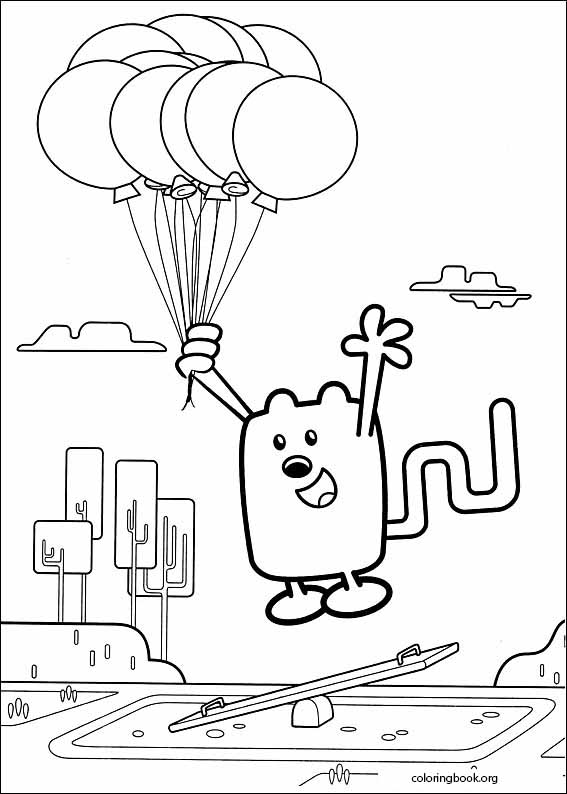 Wow! Wow! Wubbzy! coloring page (015)