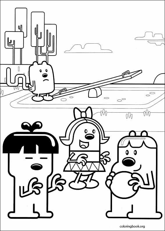 Wow! Wow! Wubbzy! coloring page (018)