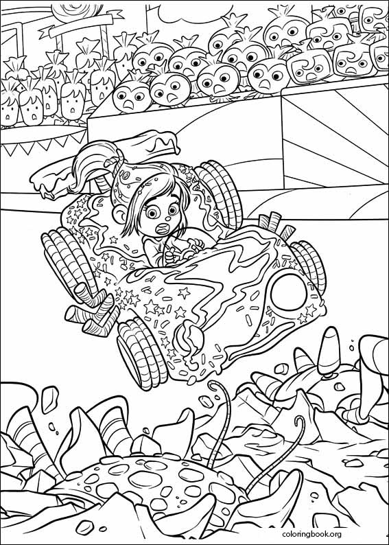 Wreck-It Ralph coloring page (026)