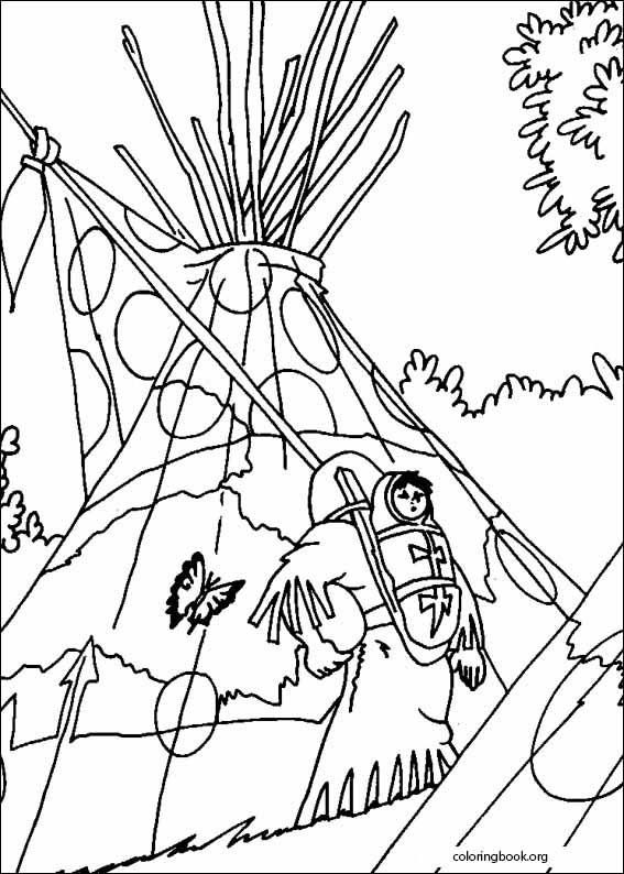 Yakari coloring page (013)